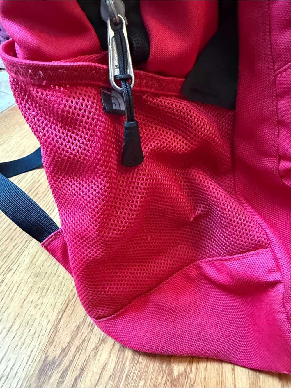 The North Face Wasatch Pink Backpack Well Loved - Picture 9 of 13